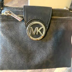 Black Michael Kors crossbody purse